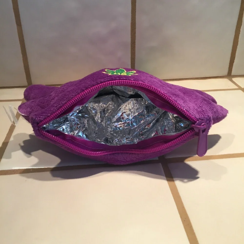 Hempy Buddies - Purple Hazel Glass Pipe Pouch‎